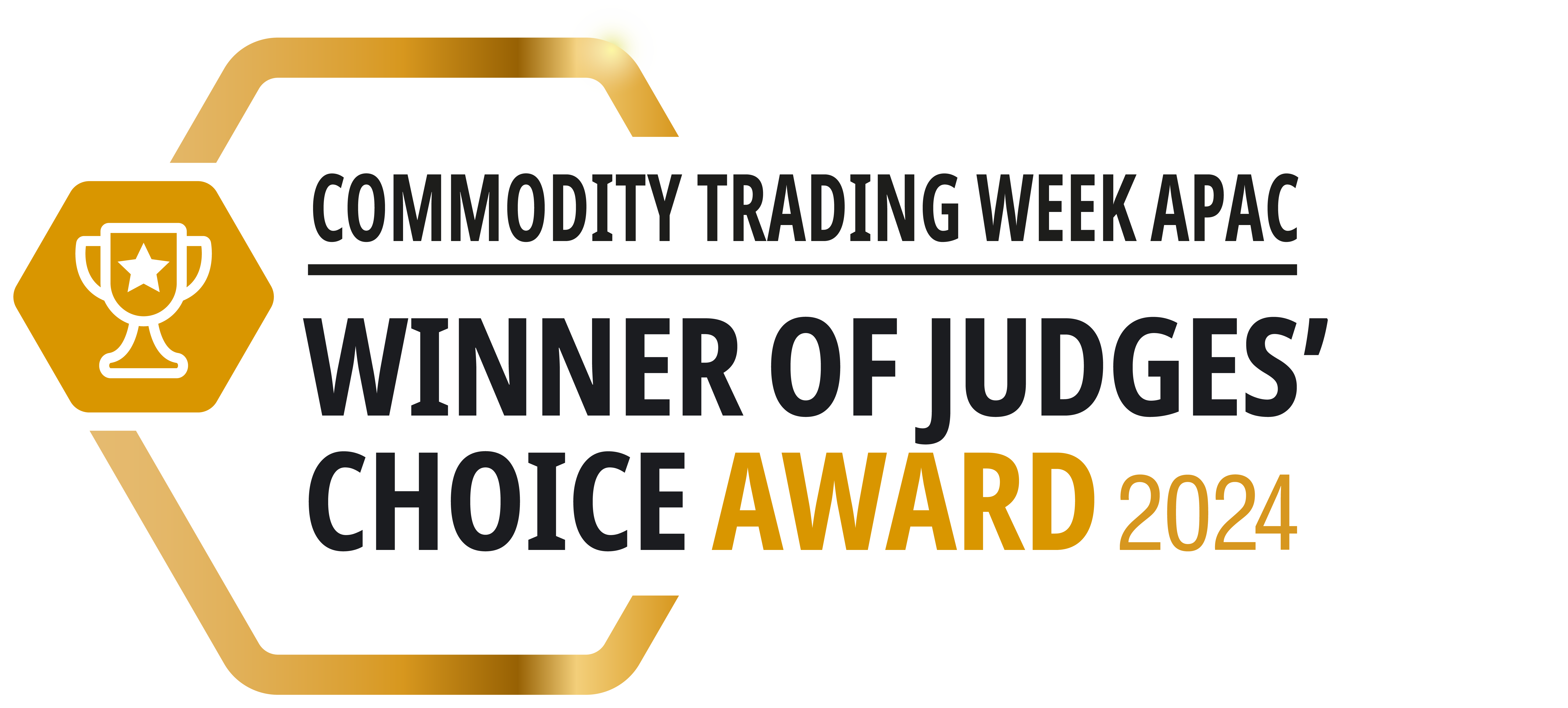 Winner of Judges choice Award logo